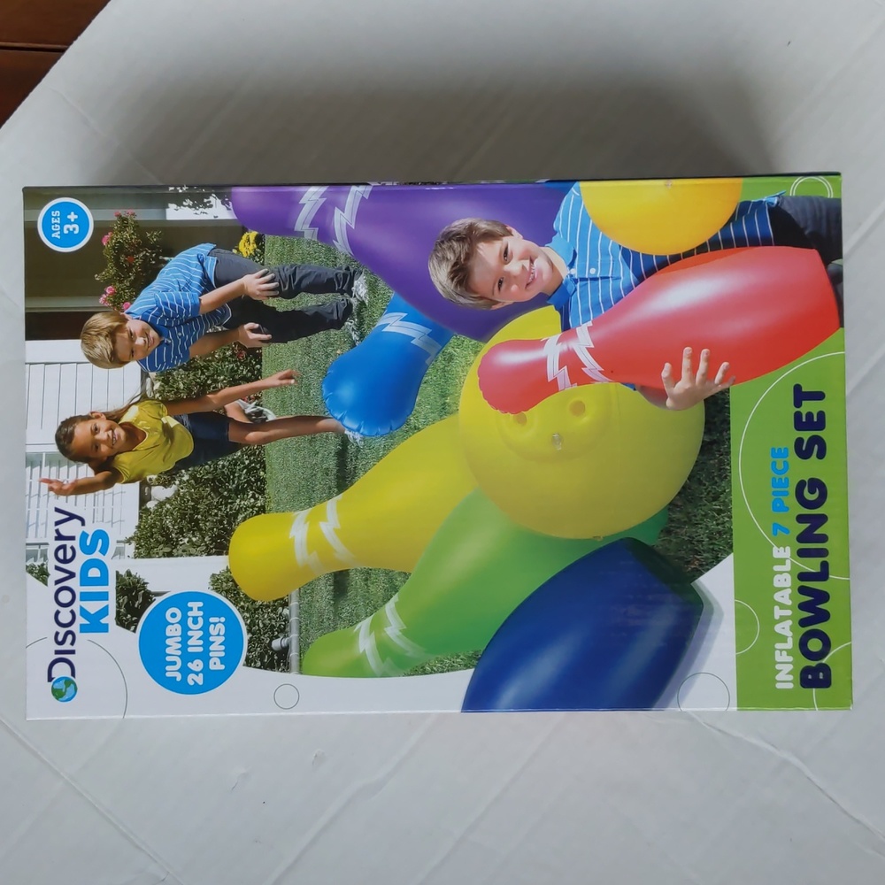 Inflatable new in box Bowling set  New gift giving 🎁
